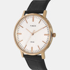 Timex Men Round White watch