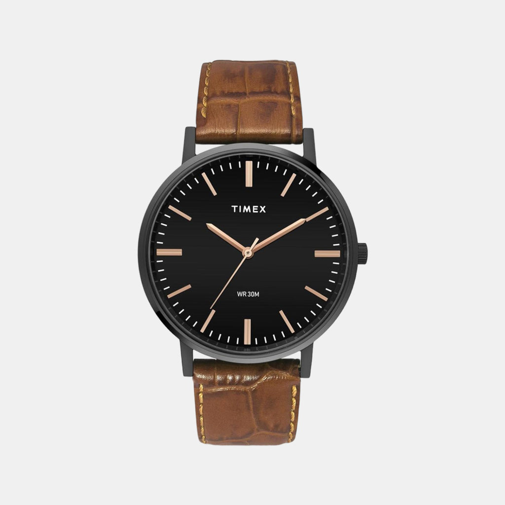 Timex Round Black Analog watch