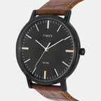 Timex Men Round Black watch