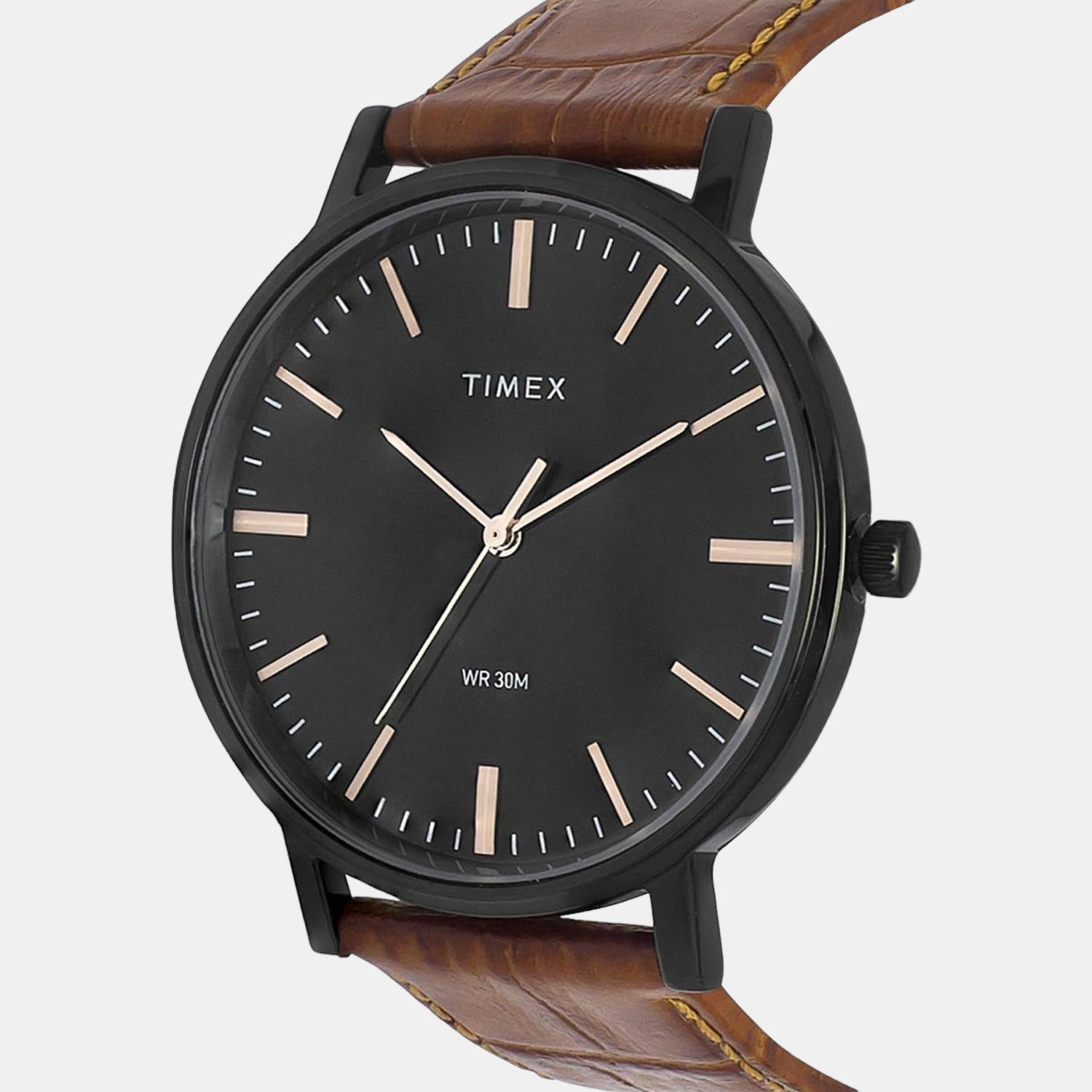 Timex Men Round Black watch