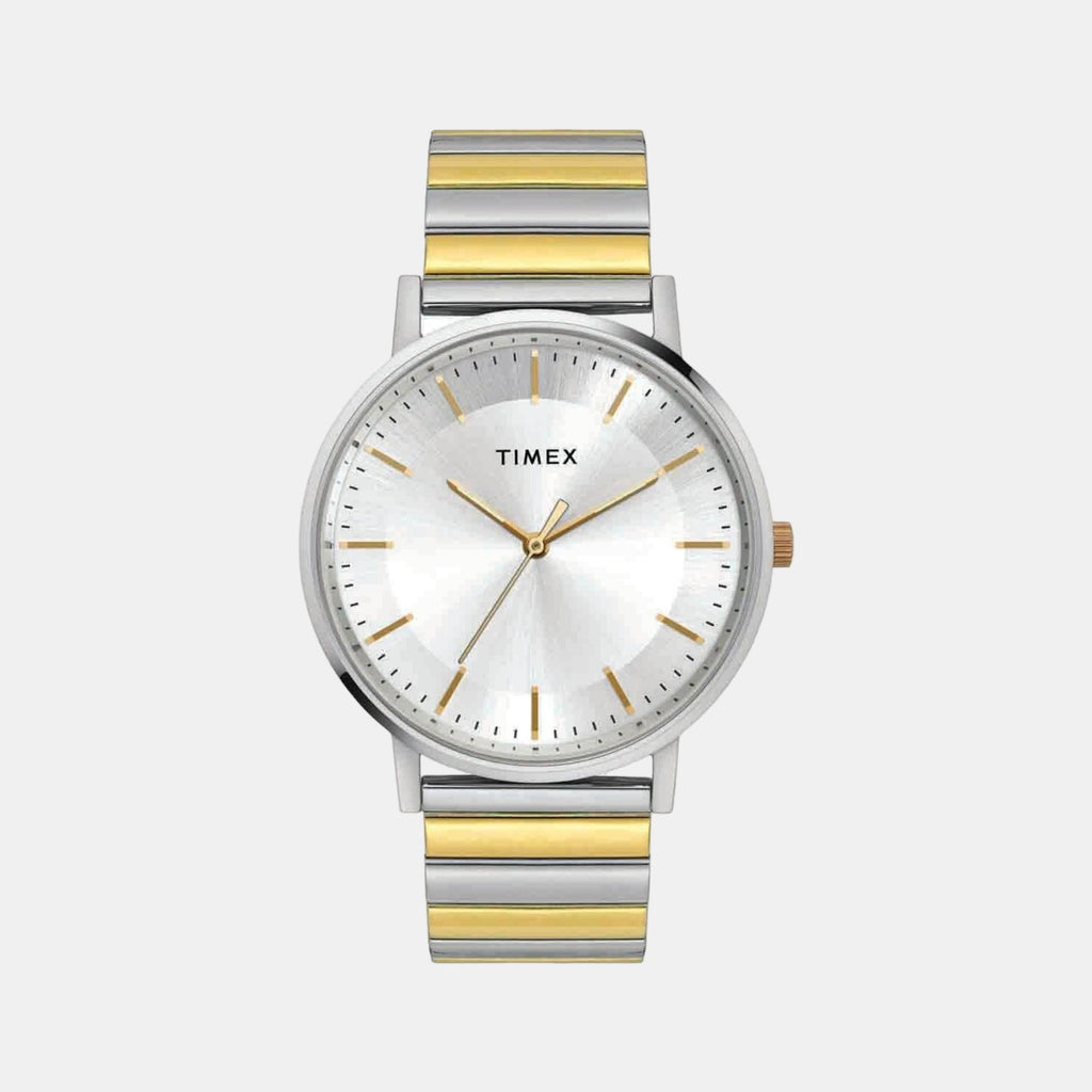 Timex Round Silver Analog watch
