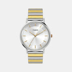 Timex Round Silver Analog watch