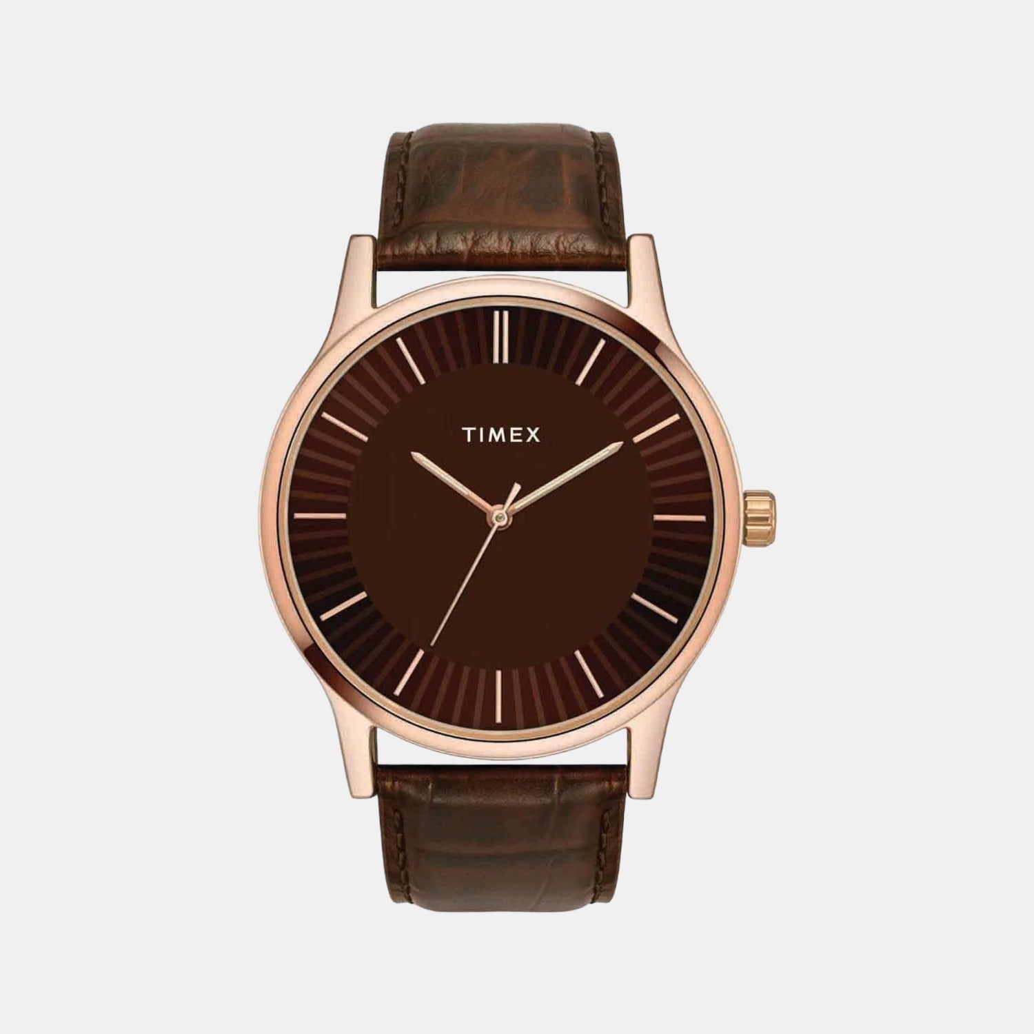 Timex Round Brown Analog watch