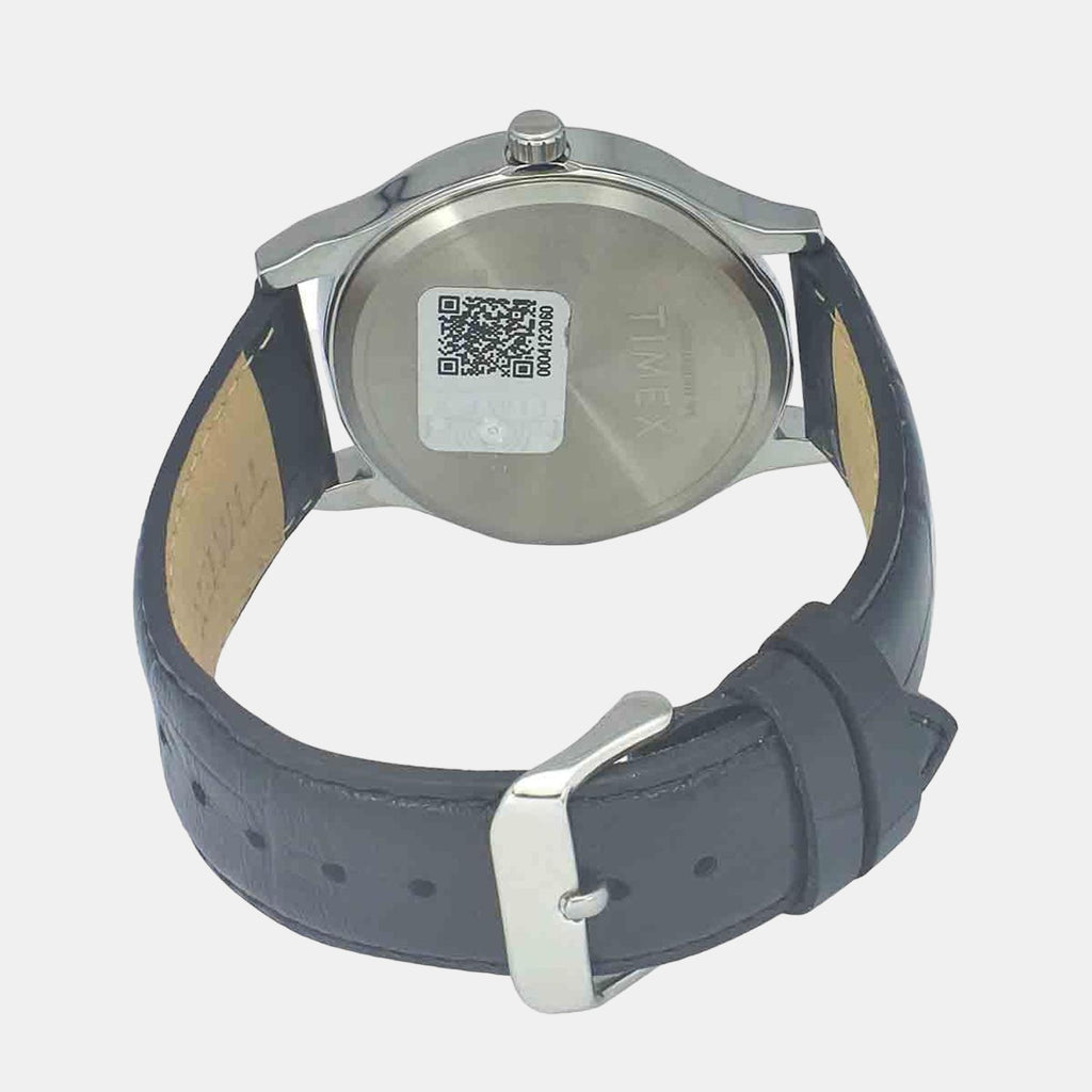 Timex Men Round Silver watch