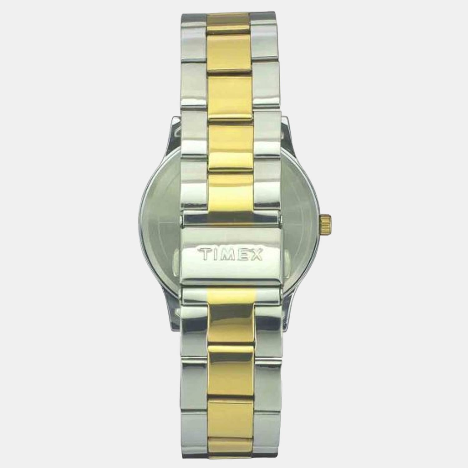 Timex Women Round Silver watch