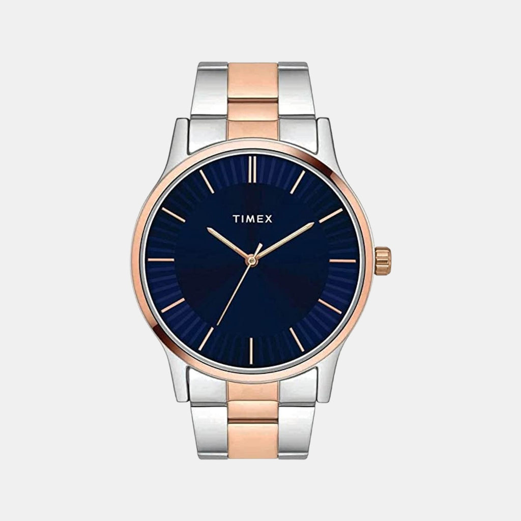 Timex Round Blue Analog watch