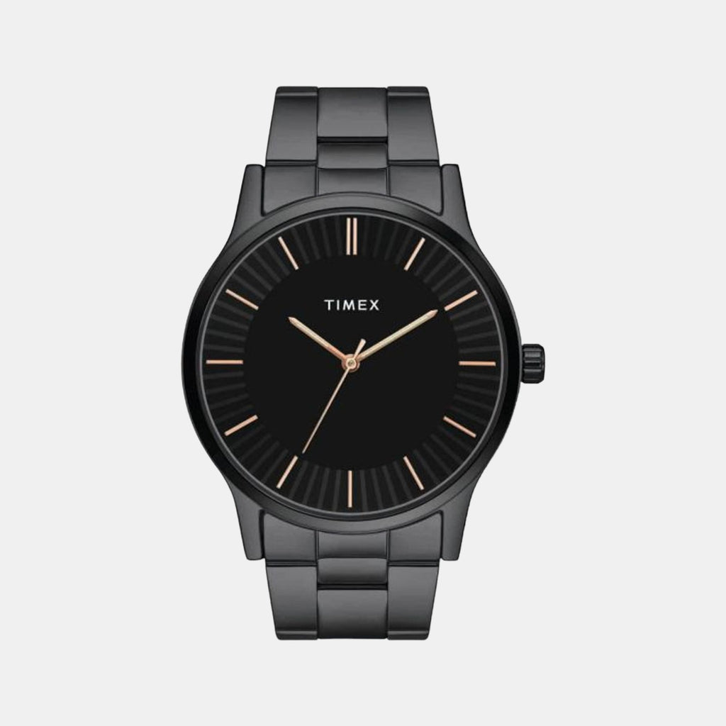 Timex Round Black Analog watch