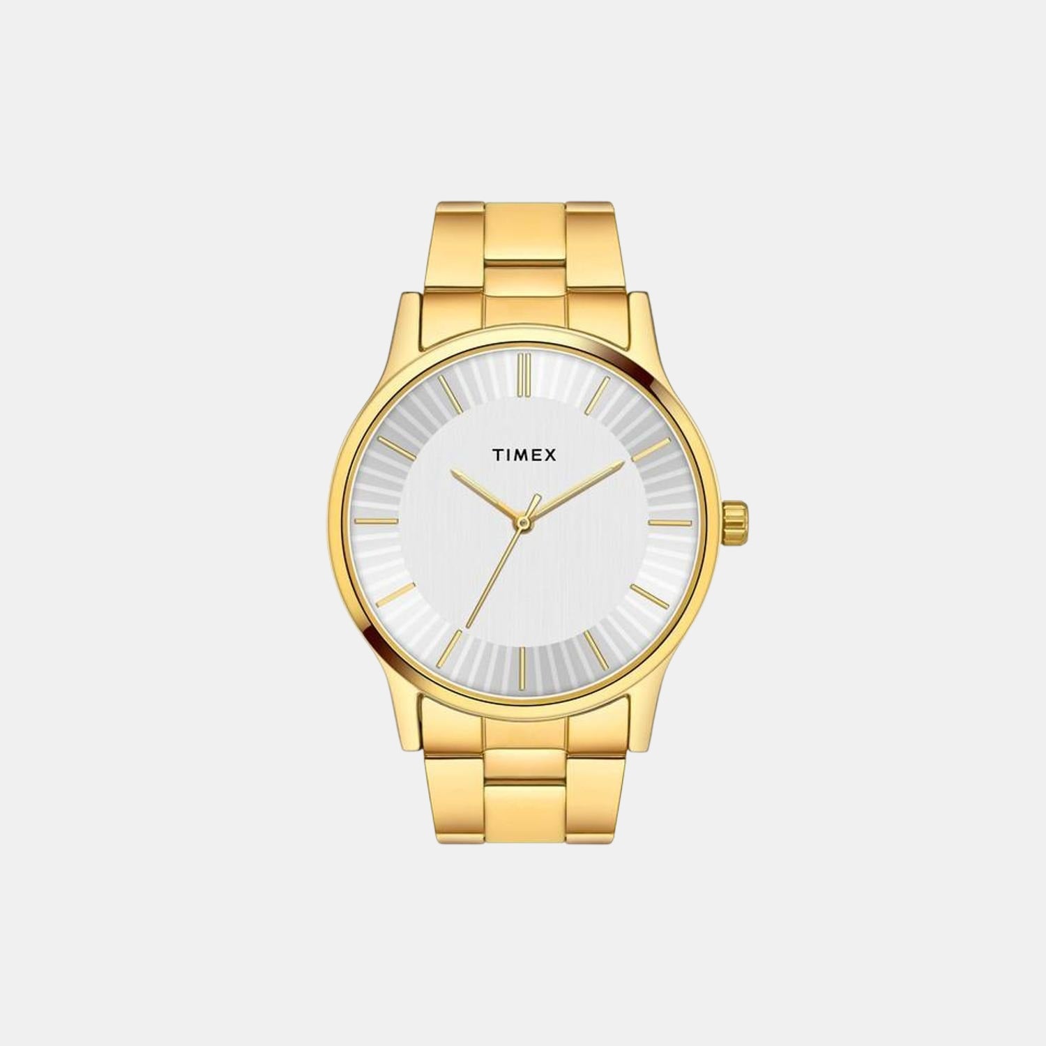 Timex Round Silver Analog watch