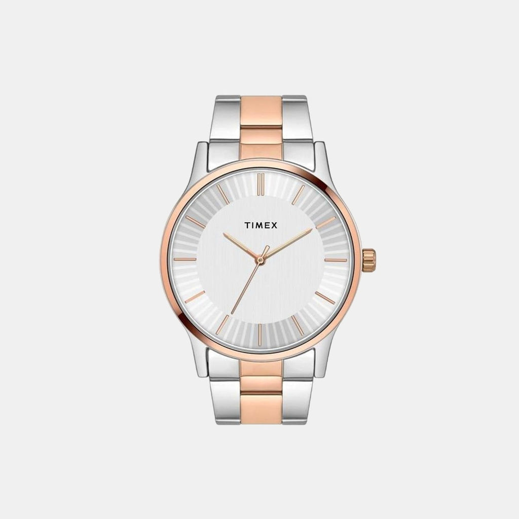 Timex Round White Analog watch