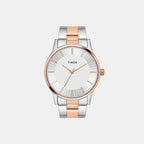 Timex Round White Analog watch