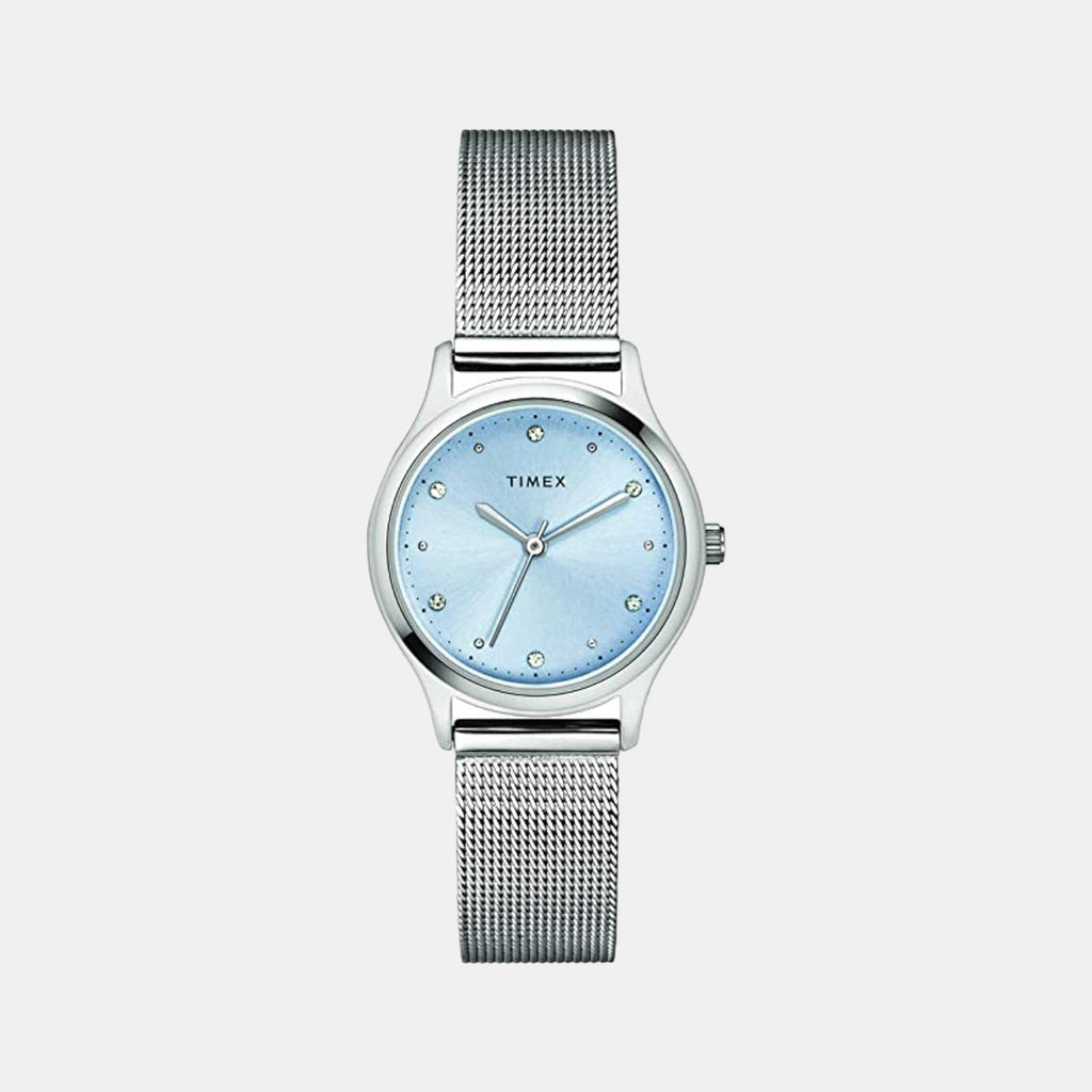 Timex Round Blue Analog watch