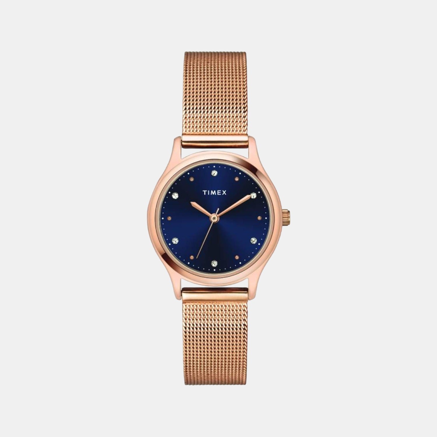 Timex Oval Blue Analog watch