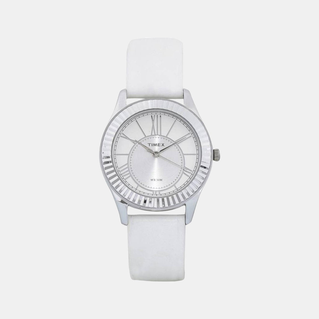 Timex Round Silver Analog watch