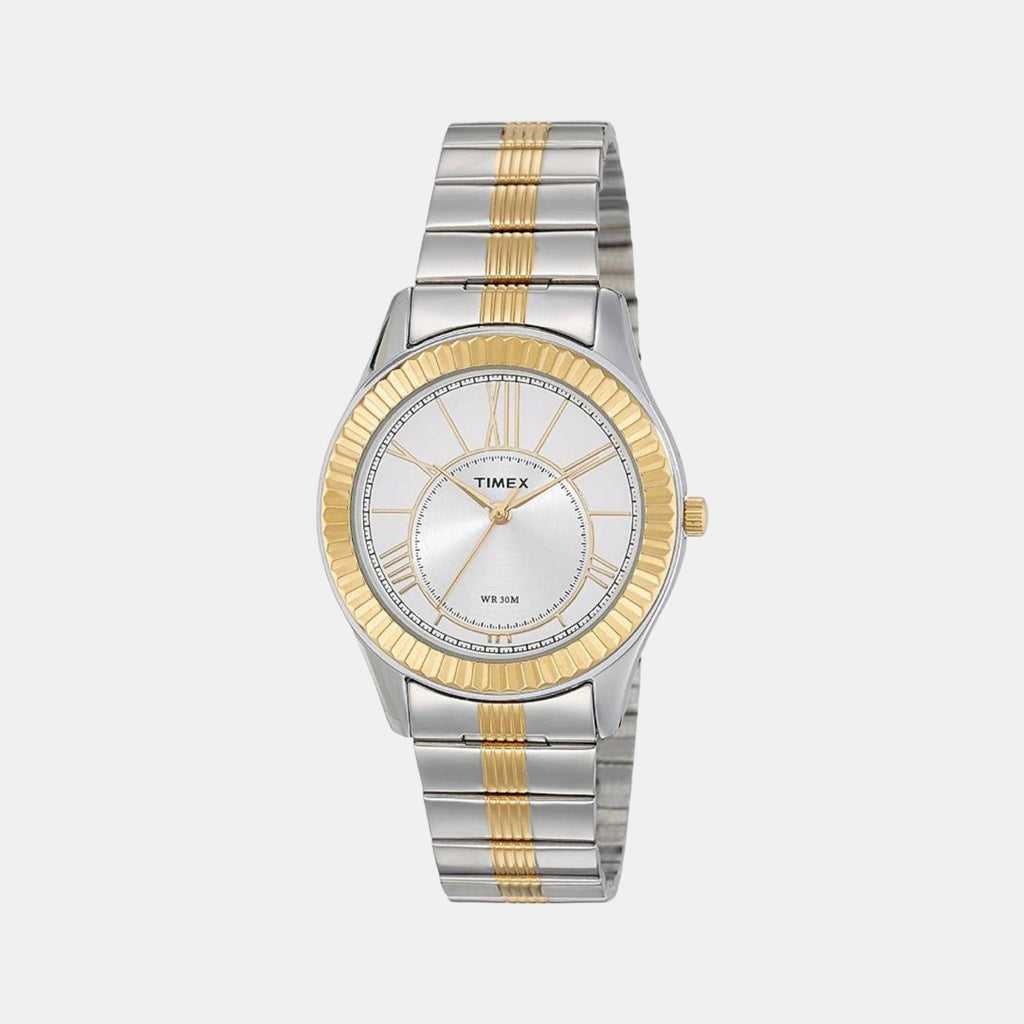 Timex Round Silver Analog watch