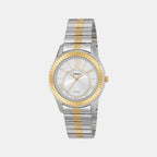 Timex Round Silver Analog watch