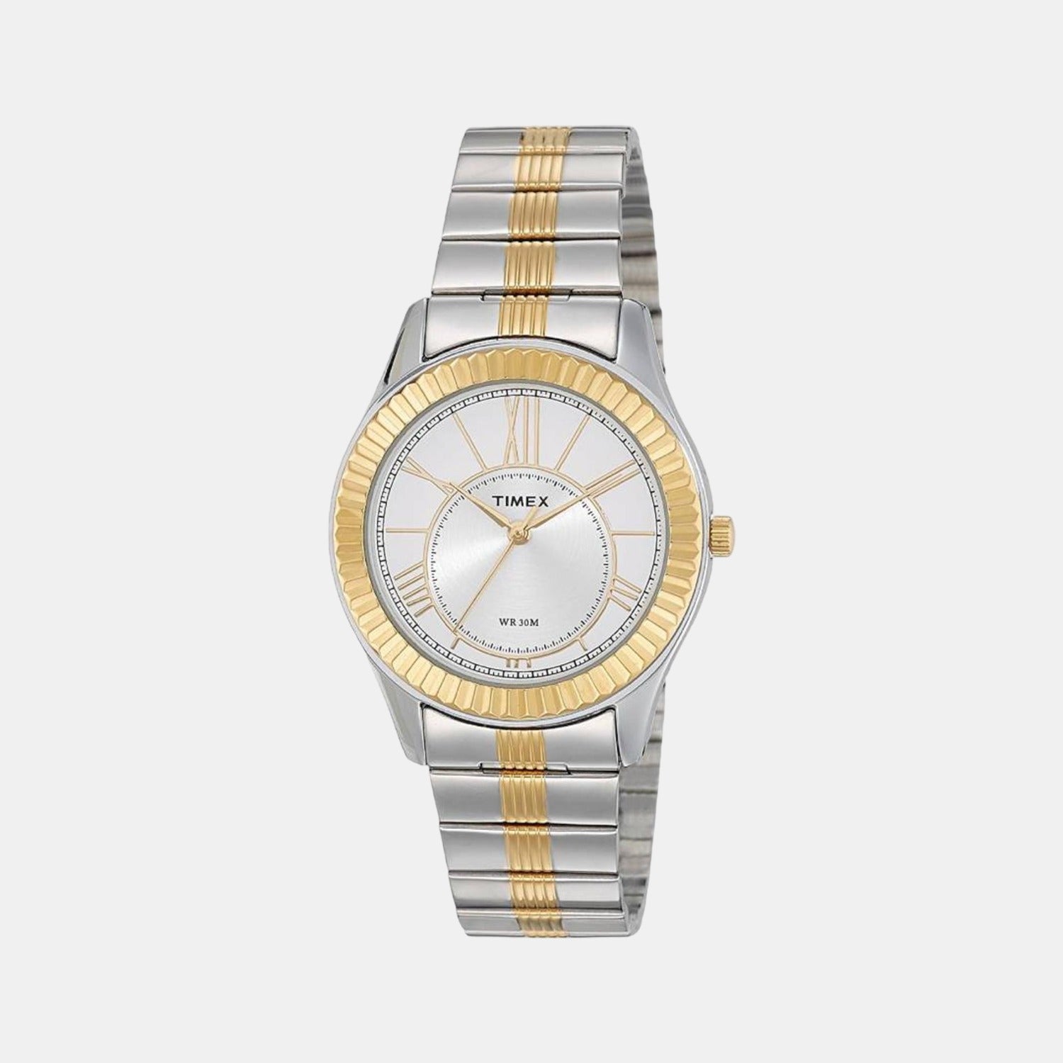 Timex Round Silver Analog watch