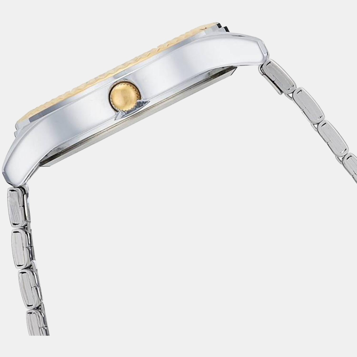 Timex Women Round Silver watch