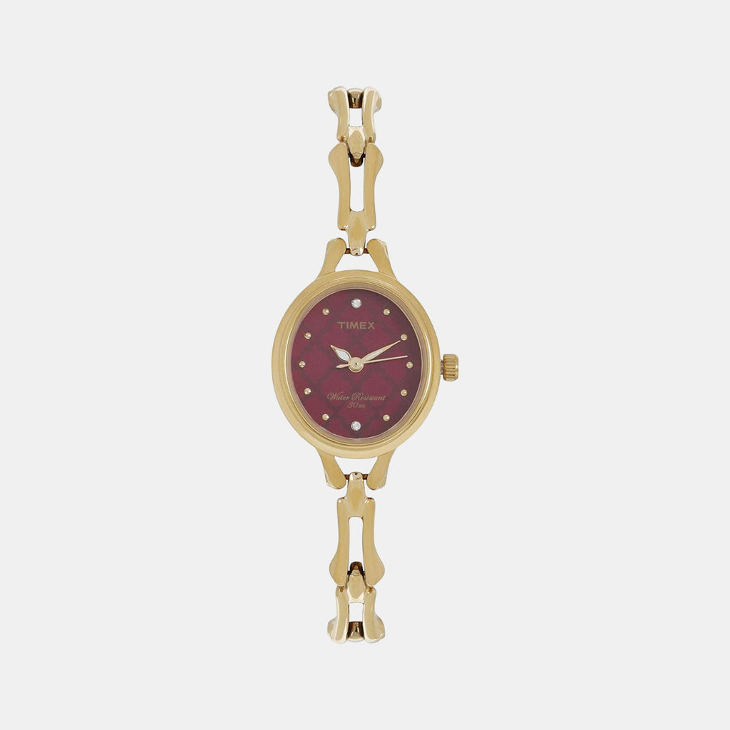 Timex Oval Purple Analog watch