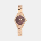 Timex Round Purple Analog watch