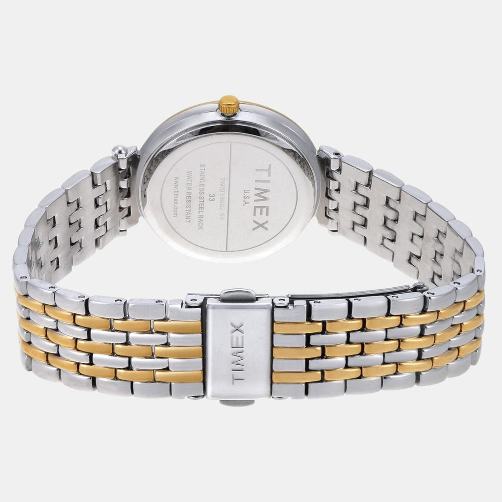 Timex Women Round Purple watch