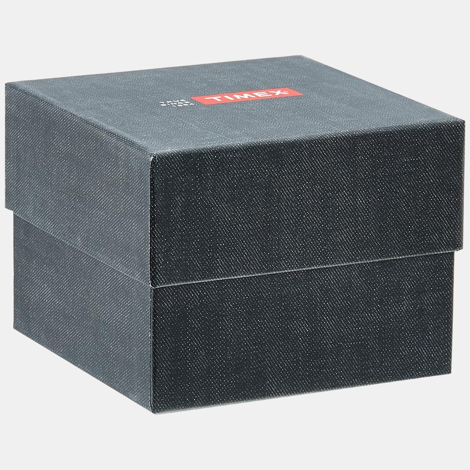 Timex Leather White watch