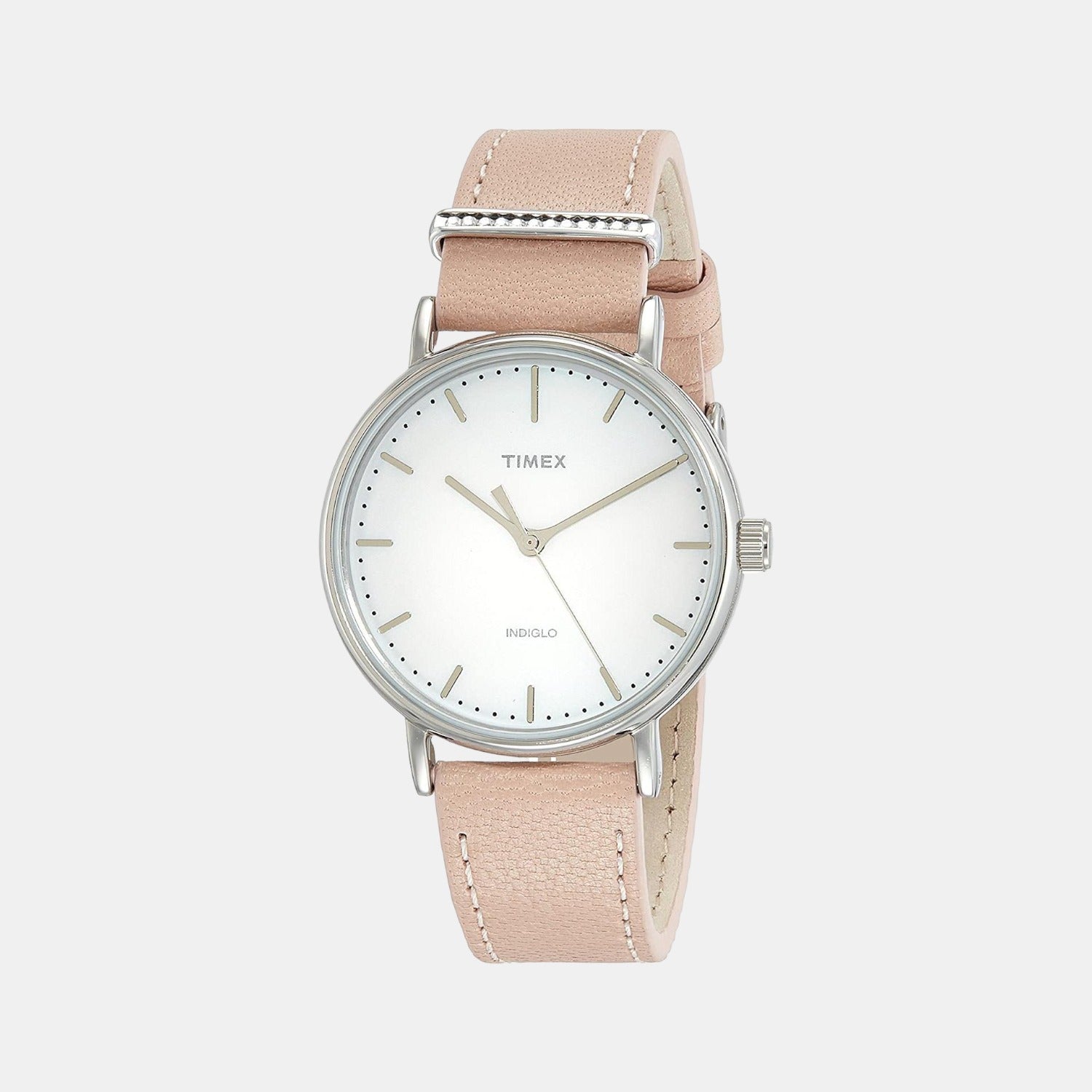 Timex Round White Analog watch