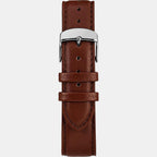 Timex Men Round Brown watch