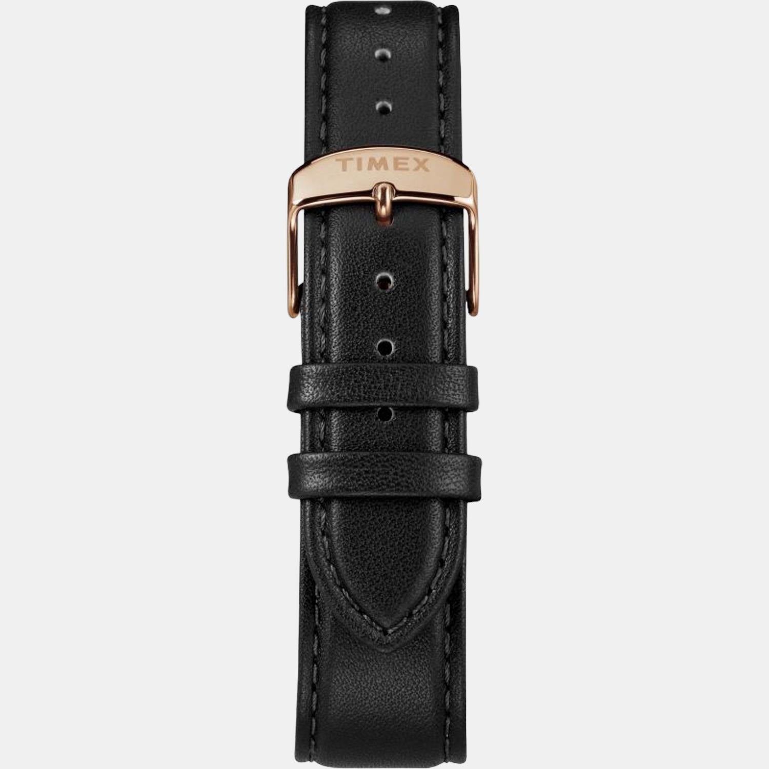 Timex Men Round Black watch