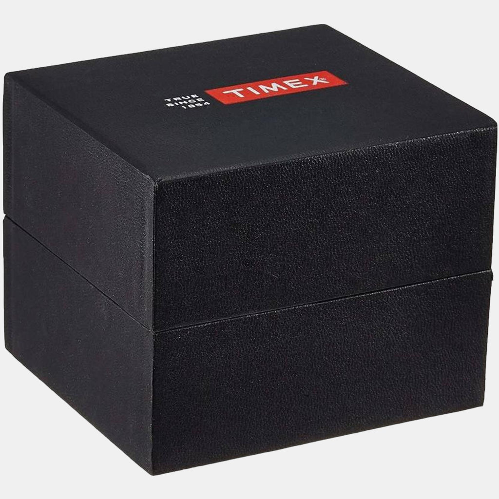 Timex Leather Black watch