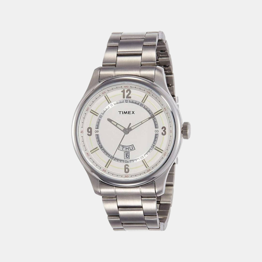 Timex Round Silver Analog watch