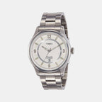 Timex Round Silver Analog watch