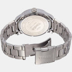 Timex Men Round Silver watch