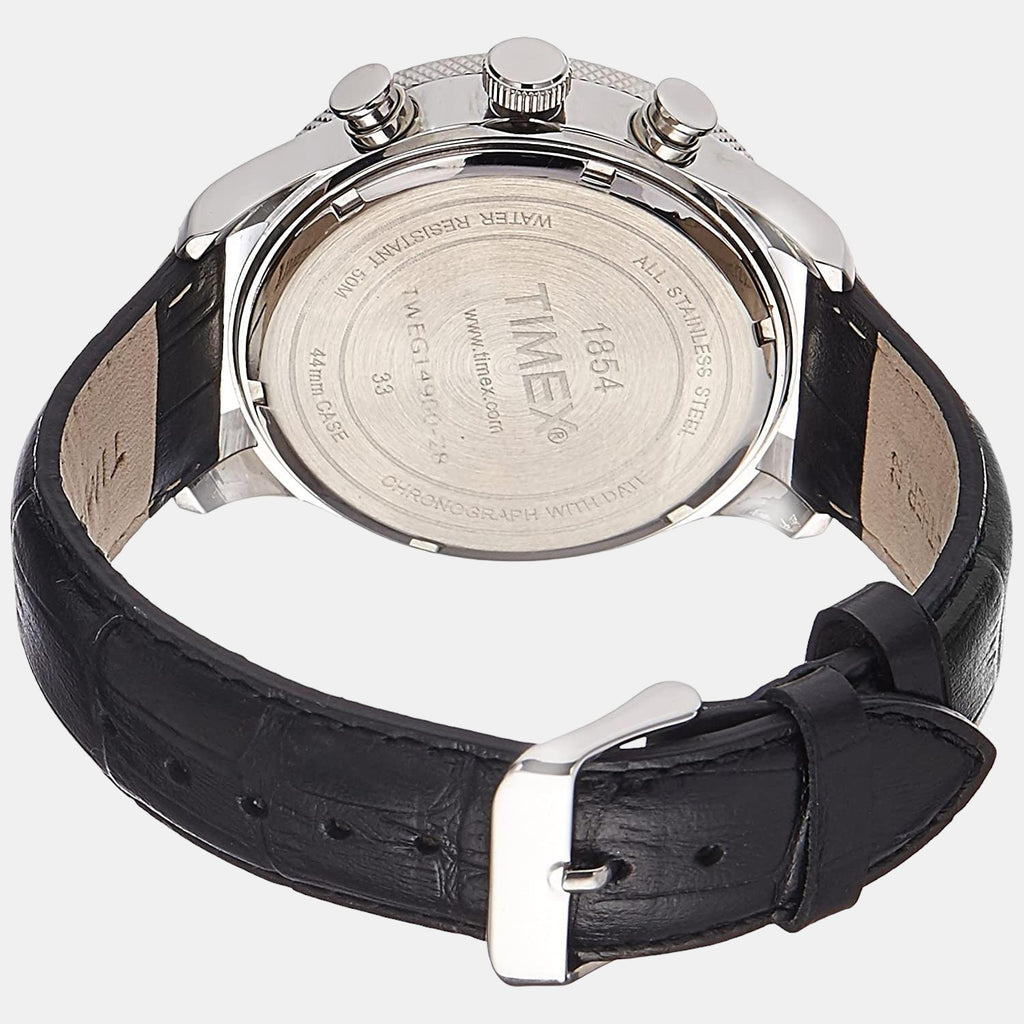 Timex Men Round Black watch