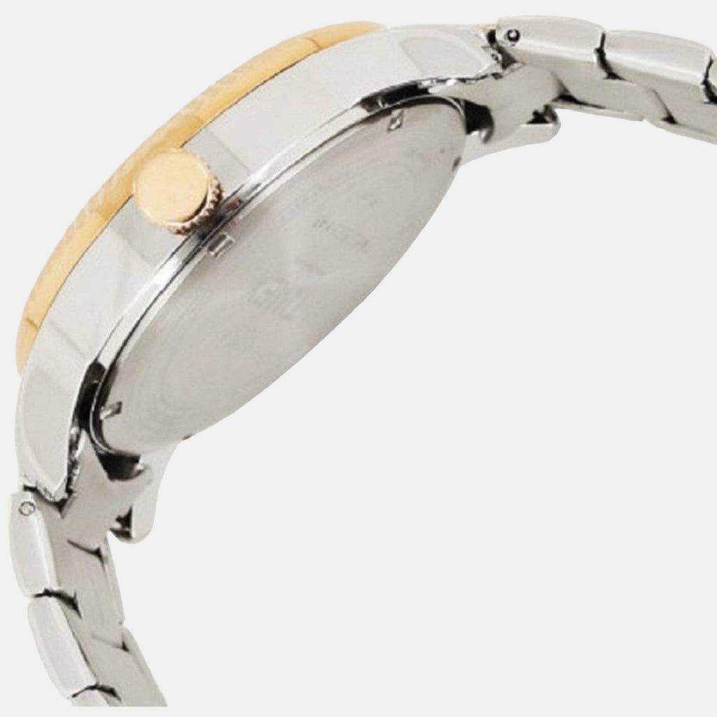 Timex Men Round Silver watch