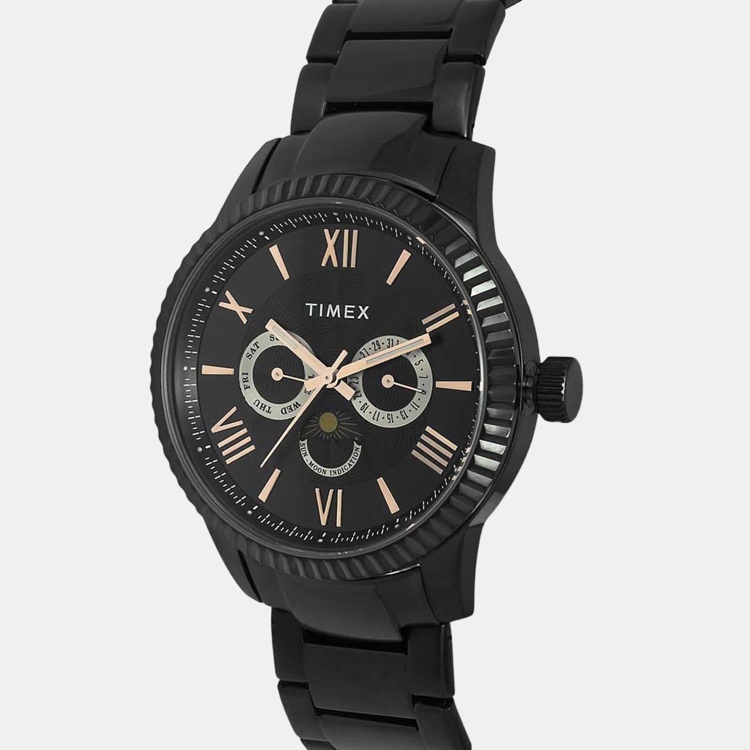 Timex Stainless Steel Round watch