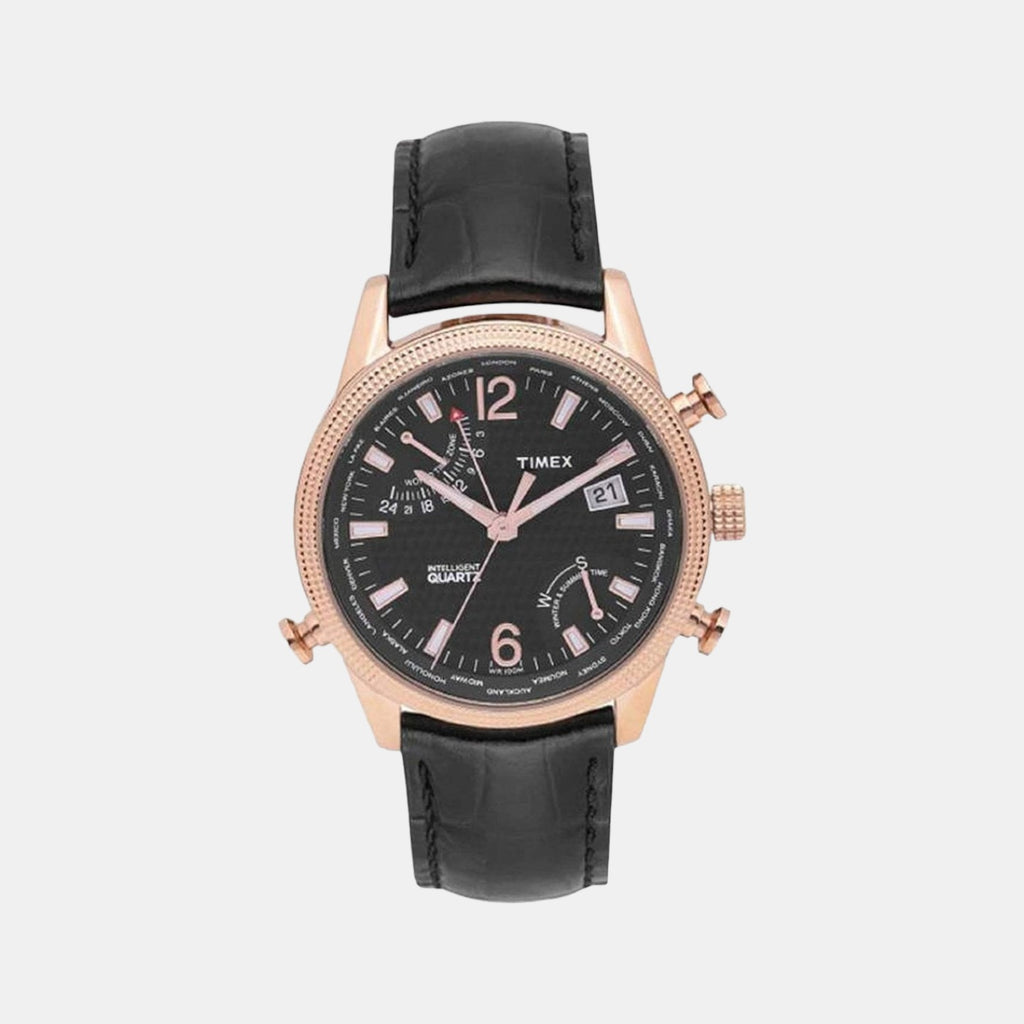 Timex Round Black Analog watch