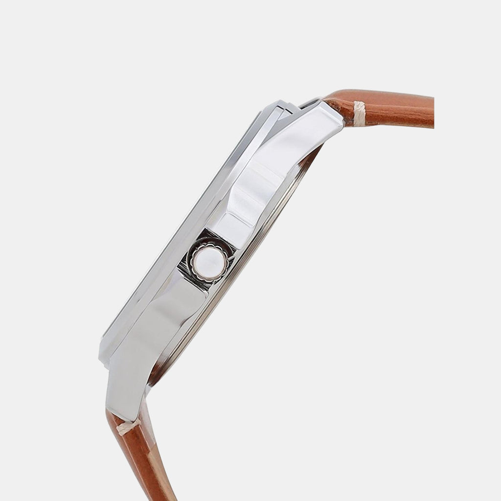 Timex Men Round Silver watch