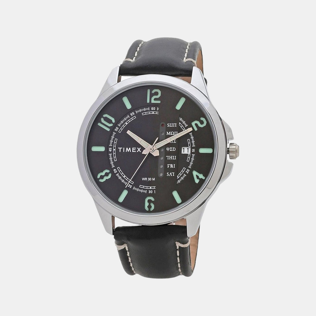 Timex Round Black Analog watch