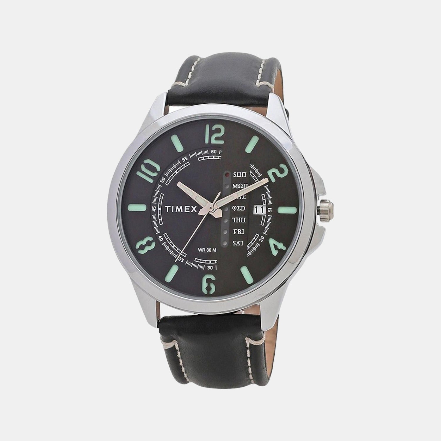 Timex Round Black Analog watch