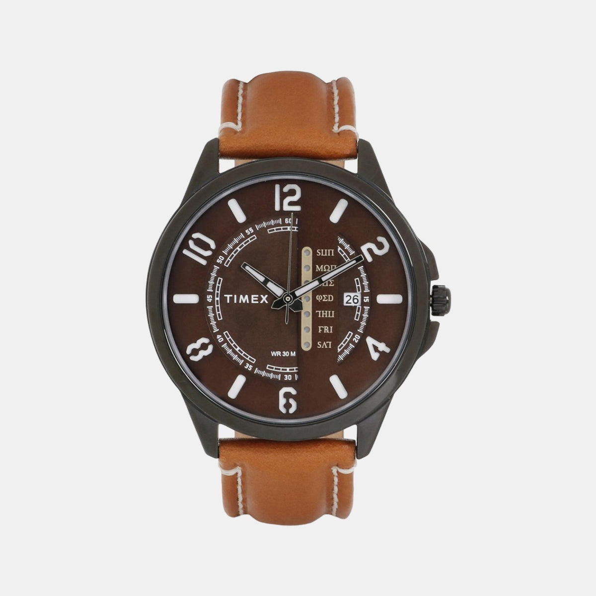 Timex Round Brown Analog watch