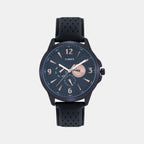 Timex Round Black Chronograph watch