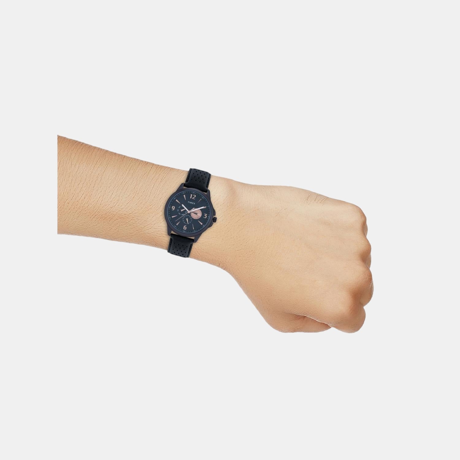 Timex Round Quartz Chronograph Men watch