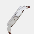 Timex Men Round Brown watch