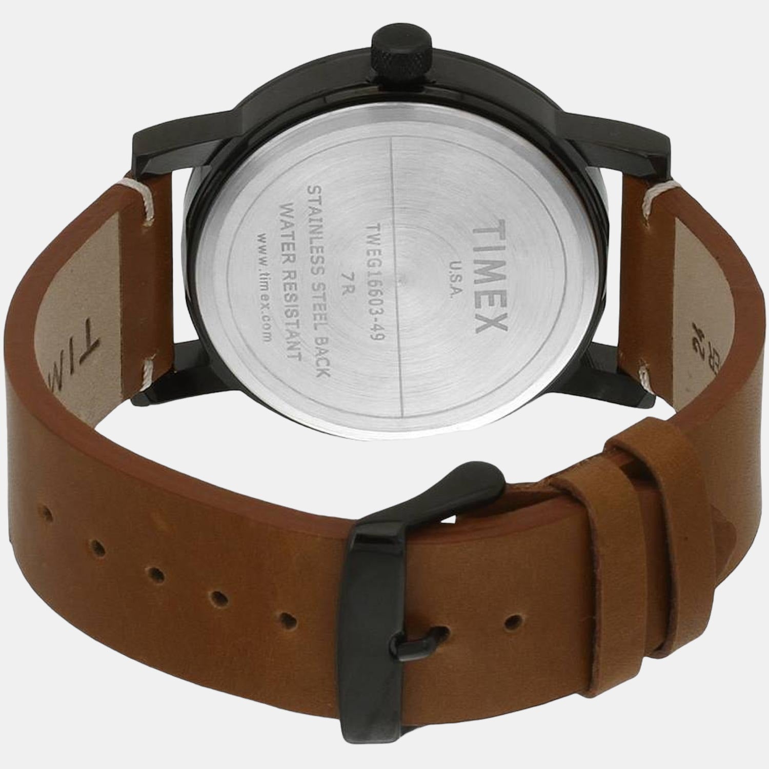 Timex Men Round Blue watch