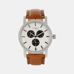 Timex Round Silver Chronograph watch