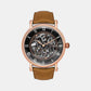 Male Grey Analog Leather Watch TWEG16704