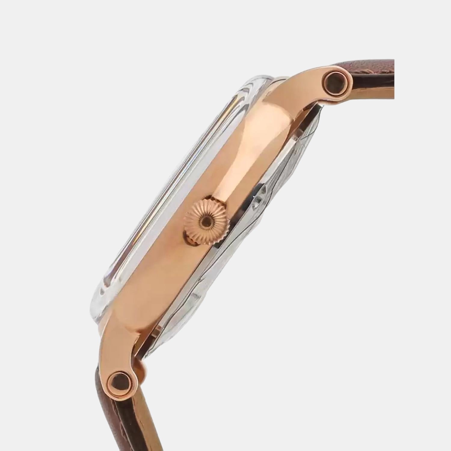 Timex Men Round Silver watch