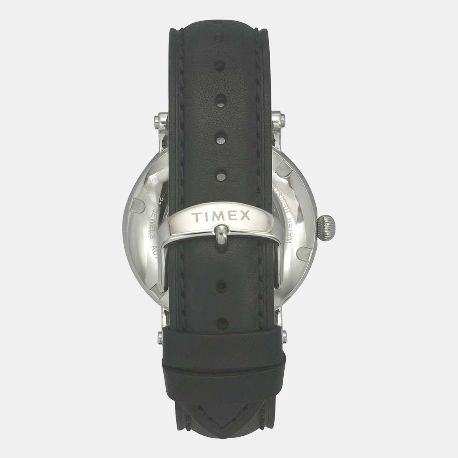 Timex Men Round Black watch