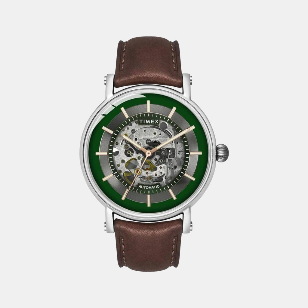 Timex Round Green Analog watch