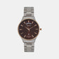 Male Brown Analog Stainless Steel Watch TWEG16906